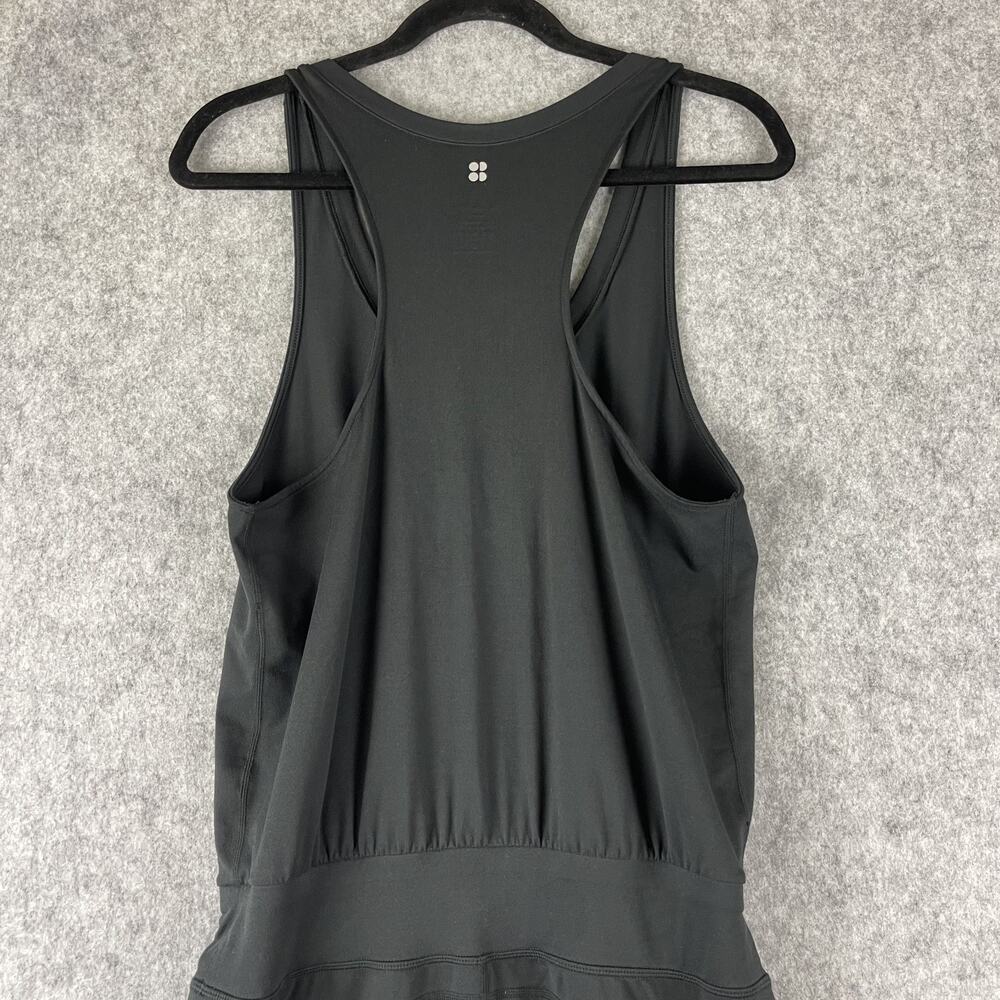 Sweaty Betty Gary Jumpsuit Size Medium Black Pockets Racerback Yoga Athletic Gym - Picture 11 of 15